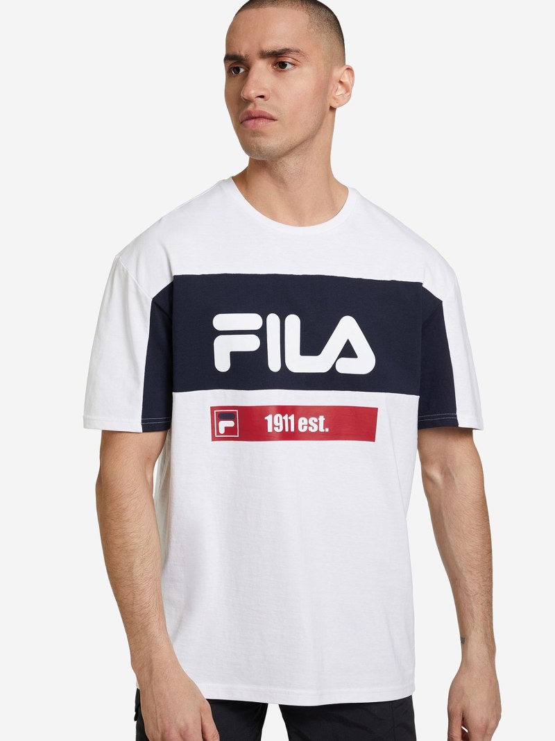 Мужское худи Fila белая