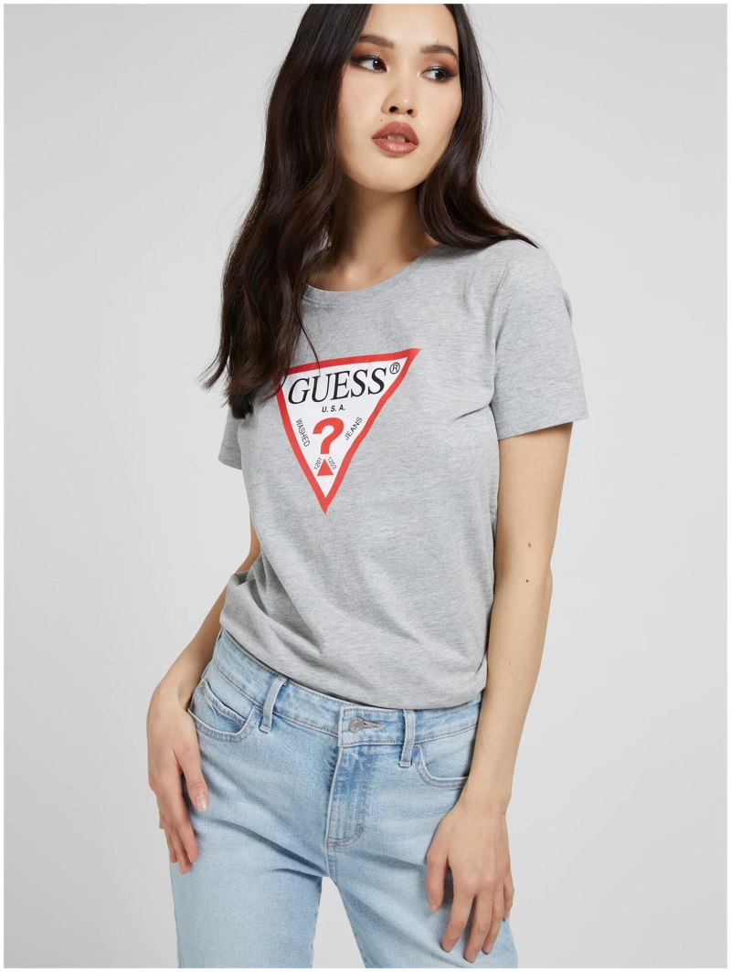 Футболка guess серая