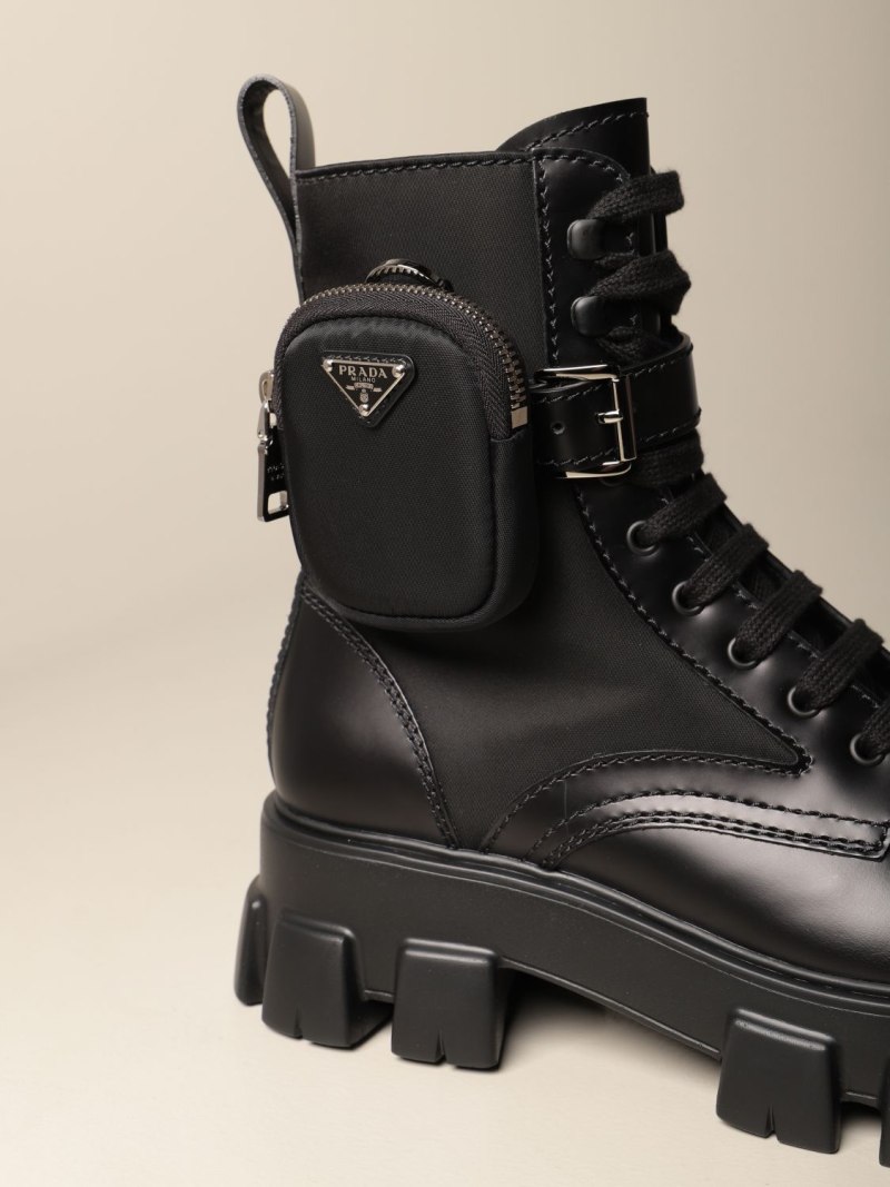 Ботинки Prada Combat Boots