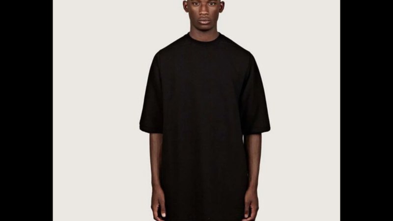 Black t Shirt Oversize