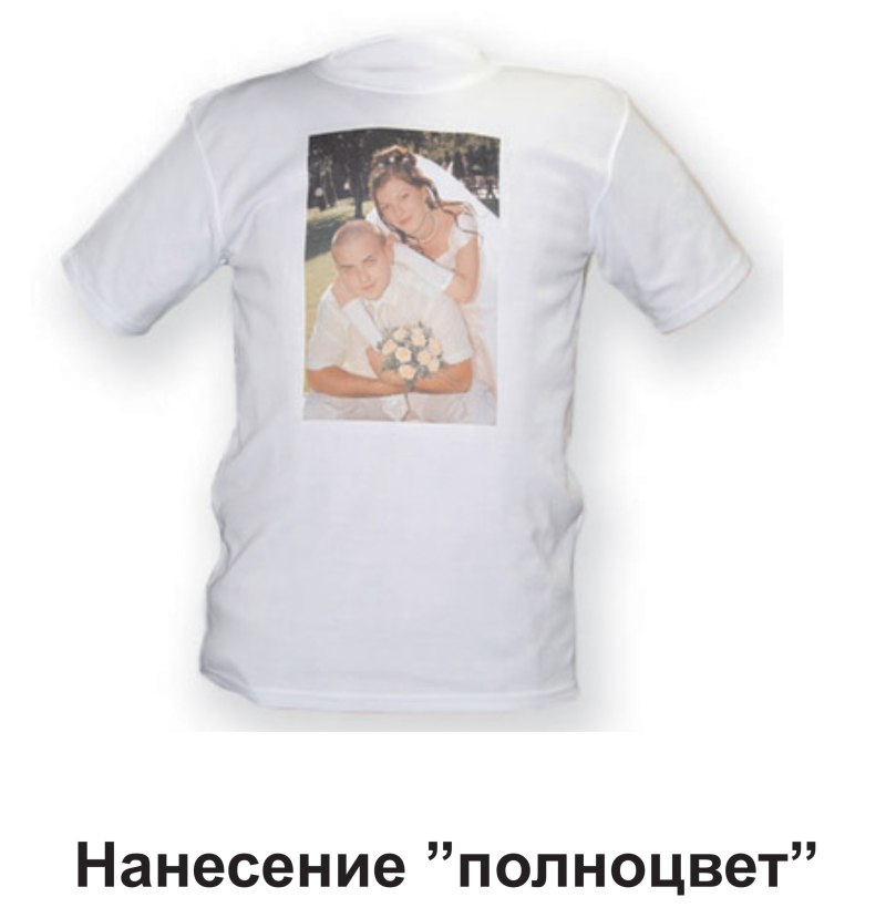 Майки с фотопечатью