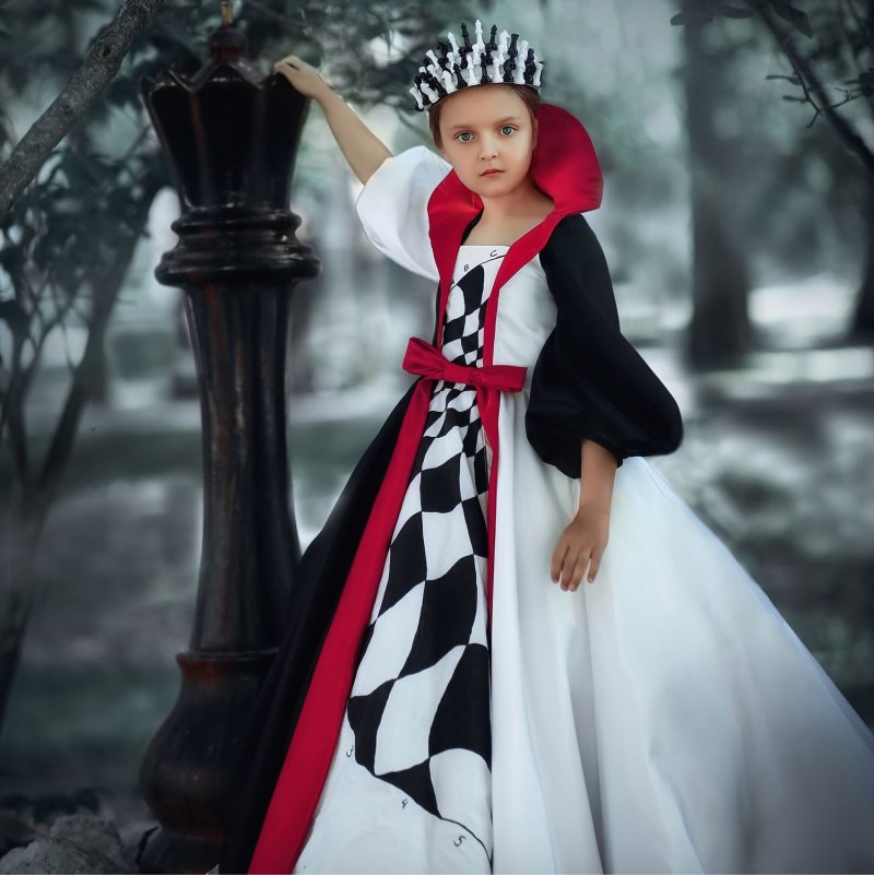 Шашечная Королева костюм