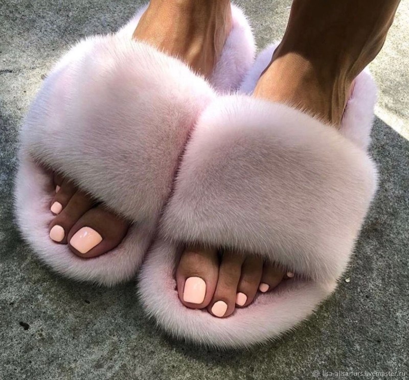 Тапки с мехом