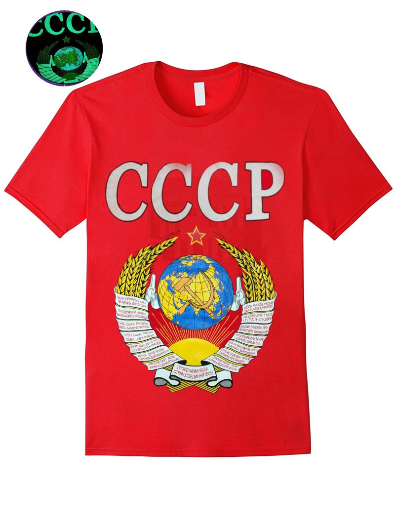 Принт футболки СССР