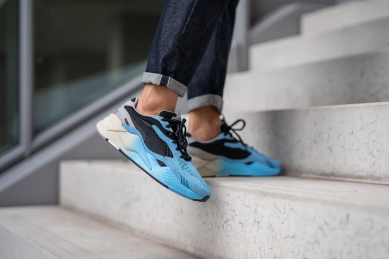 Puma RS X 3 голубые