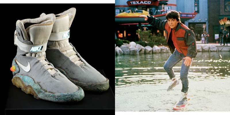 Кроссовки Nike mag back to the Future