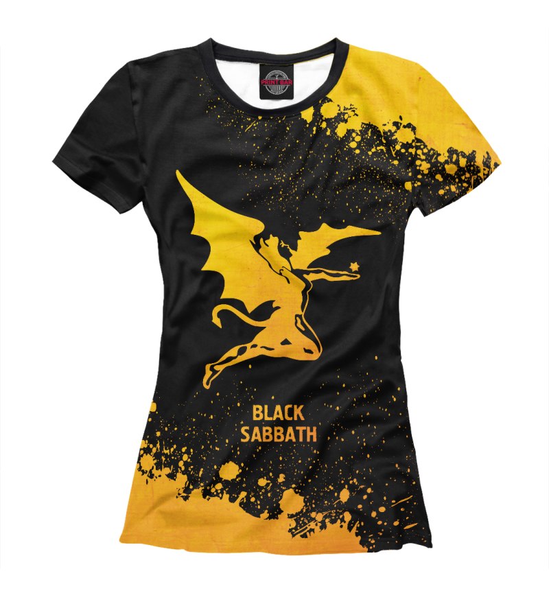 Женская футболка Black Sabbath