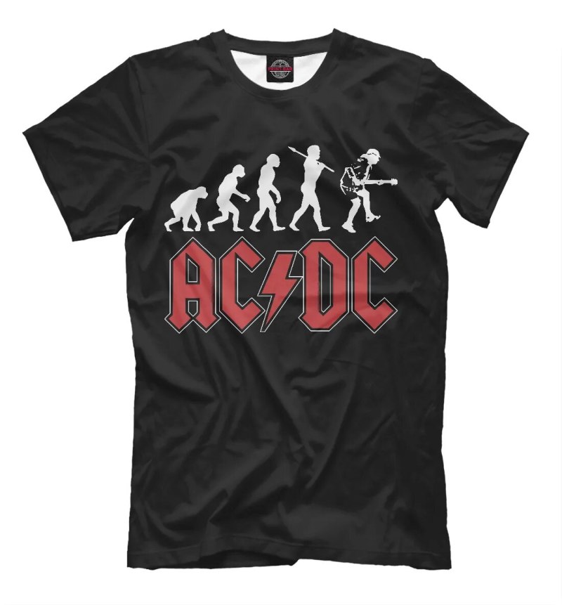 AC DC футболки от Modern