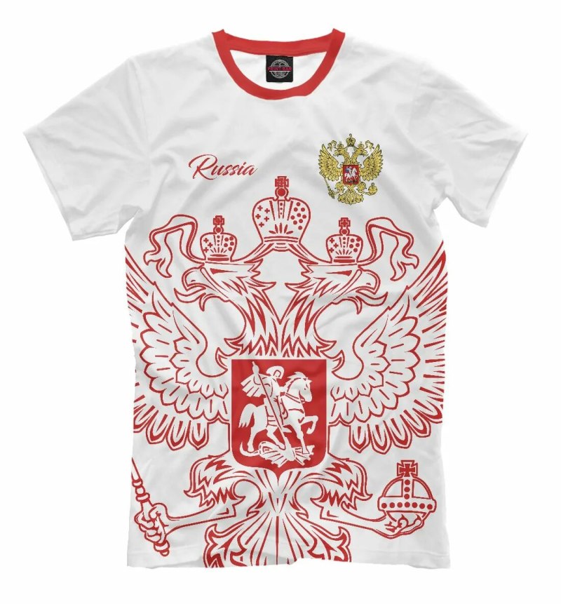 Футболка Russia мужская