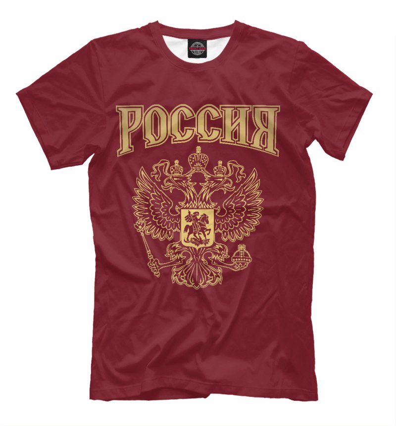 Футболка мужская Россия