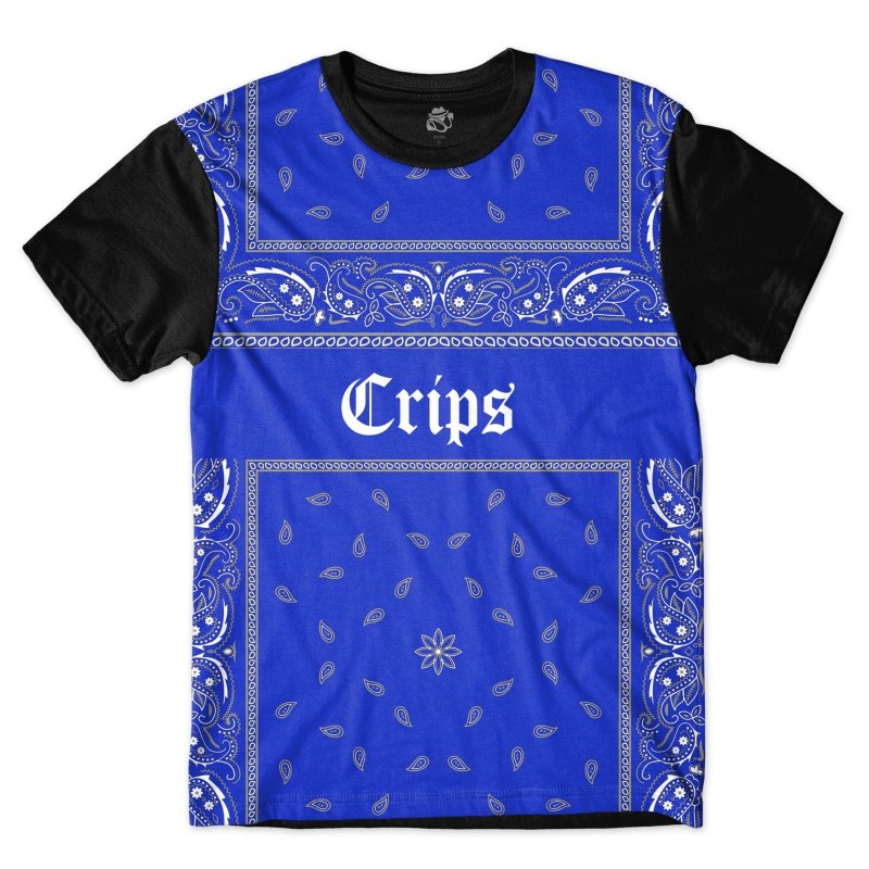 Футболки банды Crips