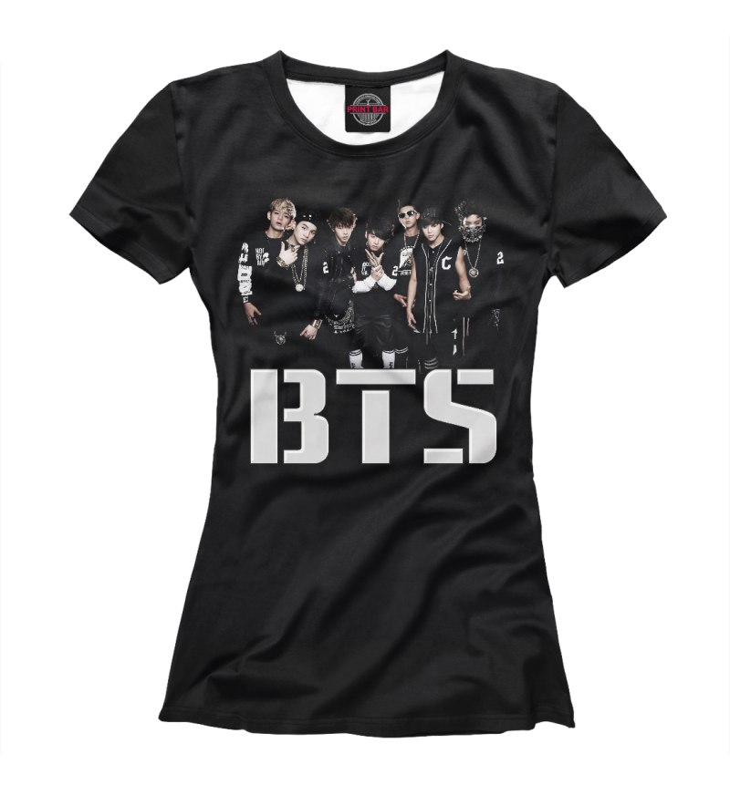 Футболка BTS женская