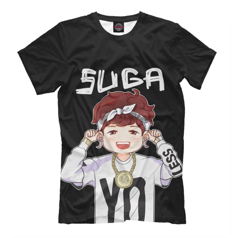 Шуга из BTS В футболке