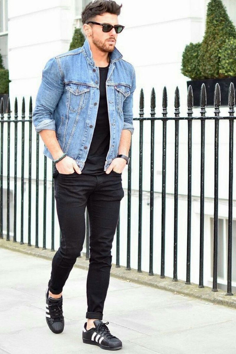 Denim Jacket Style men