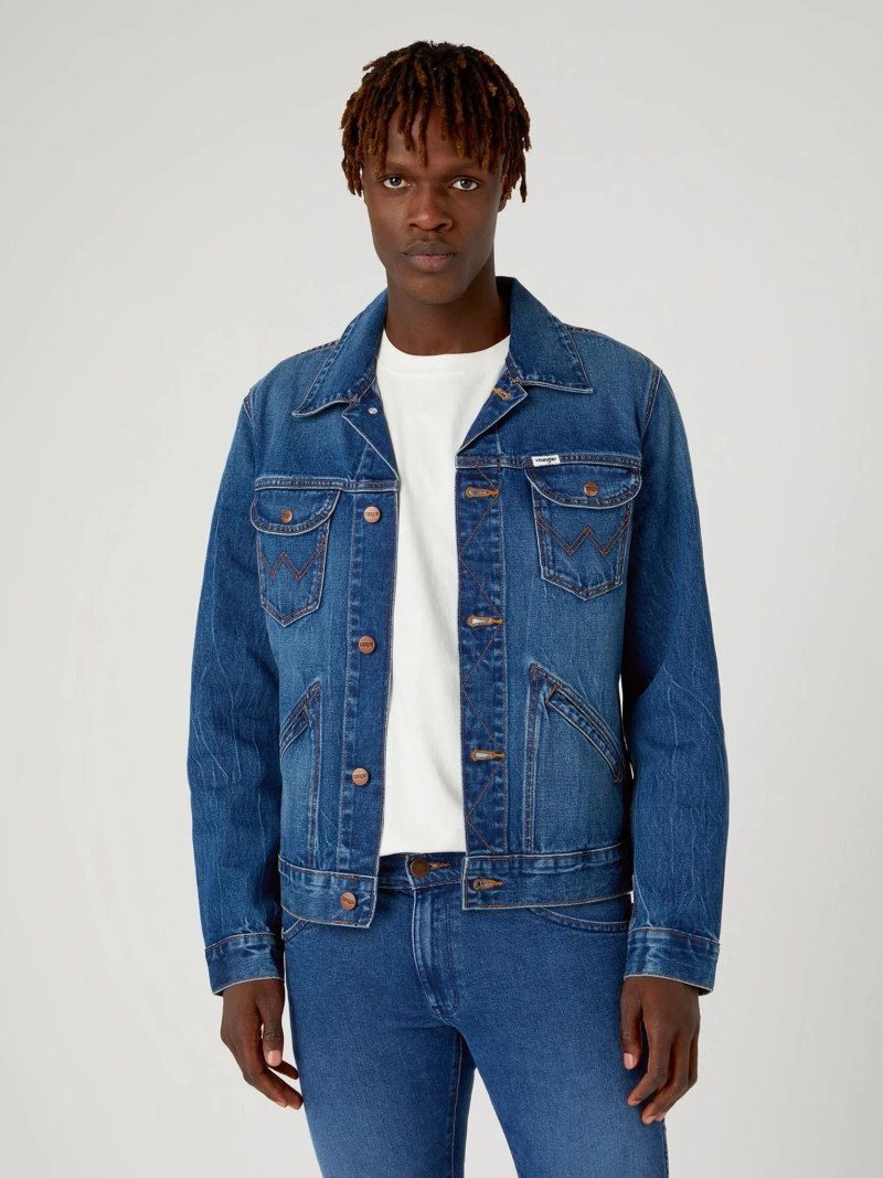 Джинсовая куртка Wrangler 124mj