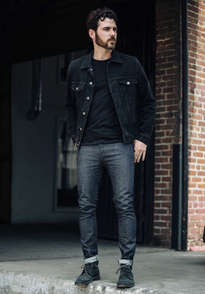 Mujskoy Style Jeans Jacket Style мужской