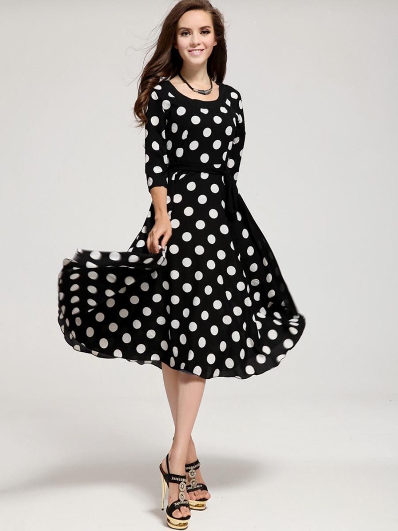 Polka Dot платье