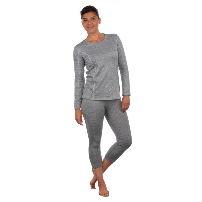 Декатлон women's Ski Base layer Top - 500 - Black