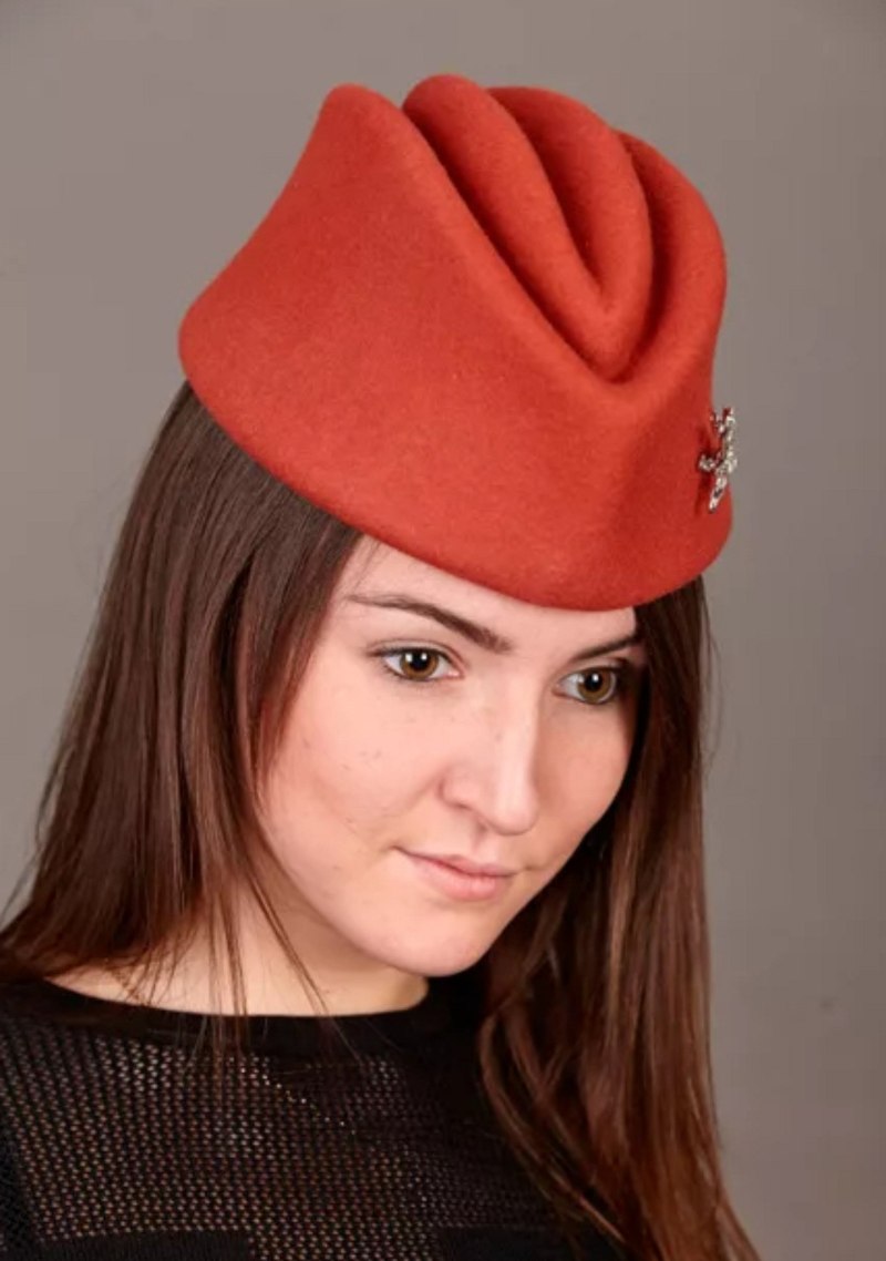 Фетровые женские головные уборы