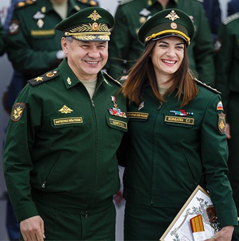 Елена Исинбаева майор Вооружённых сил Российской Федерации