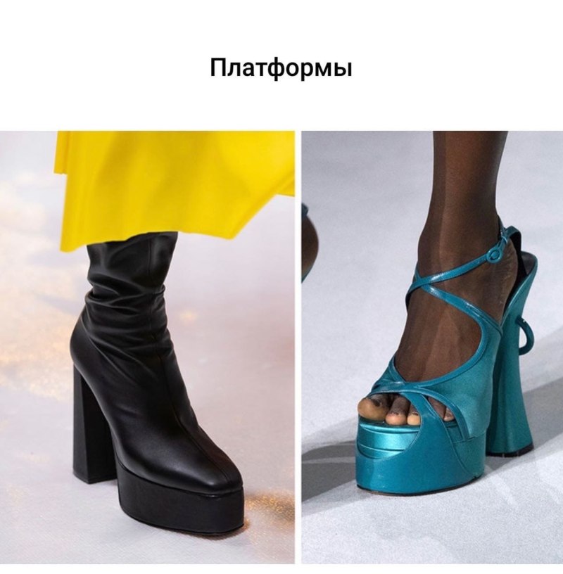 Модная обувь Весна 2024