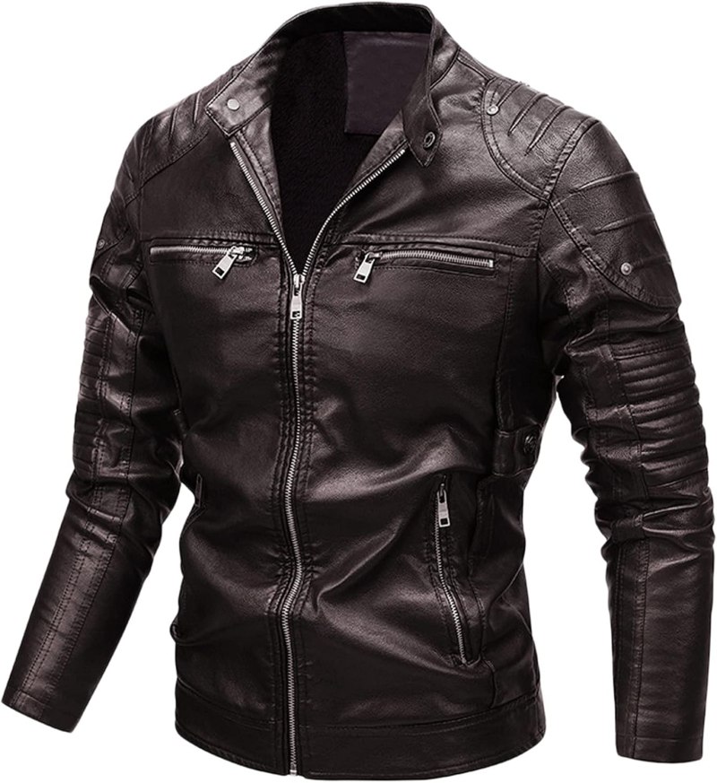 Leather Coat men