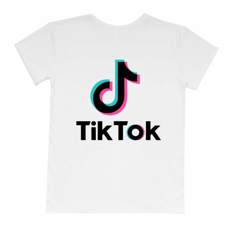 Надпись на футболку тик ток
