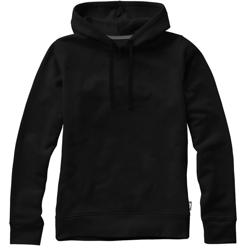 Чёрное худи с капюшоном женская Terranova