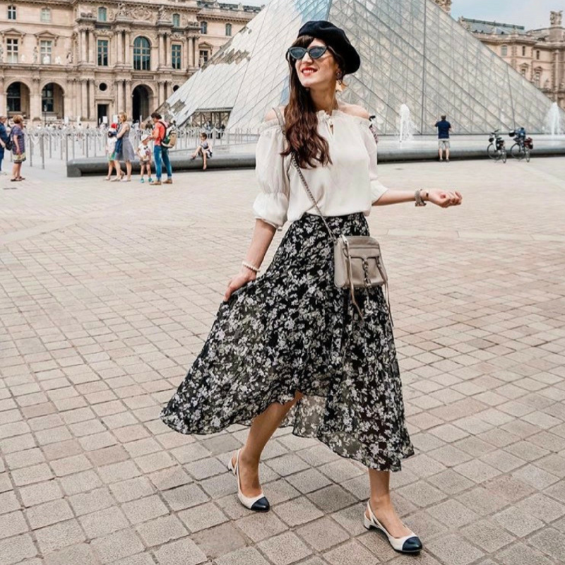 Мода Парижа Франции стиль Парижский Шик