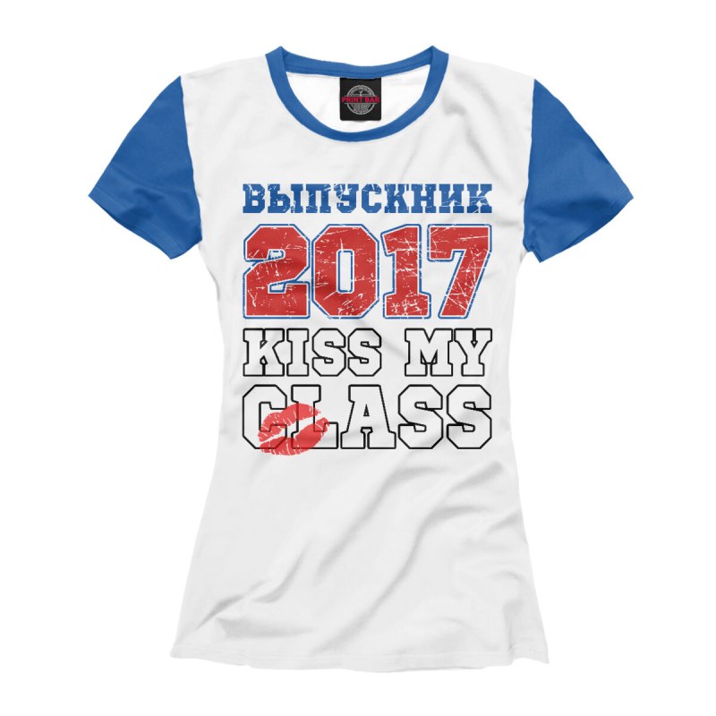 Футболки с принтом выпускник