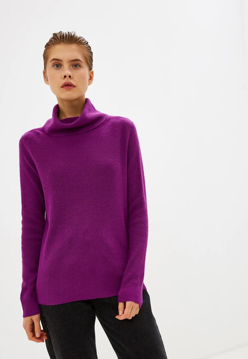 Rodier свитер женский лиловый