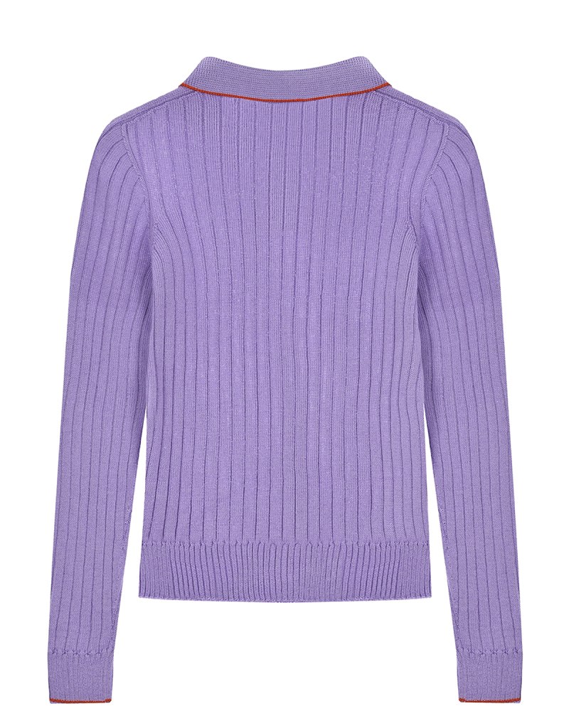 Фиолетовый джемпер женский