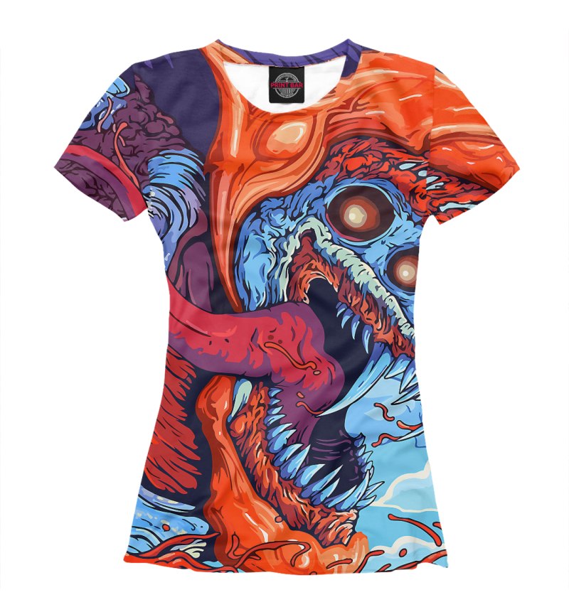 Футболка с принтом