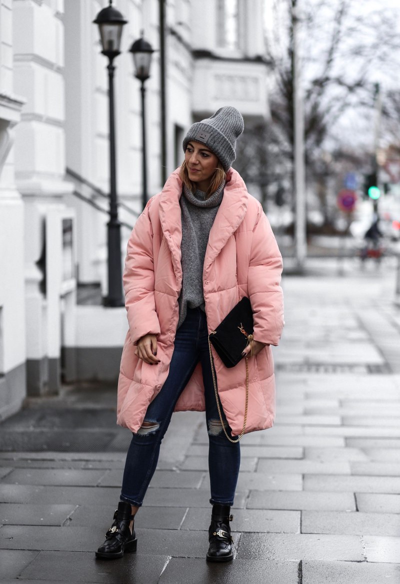 Пуховик оверсайз Street Style