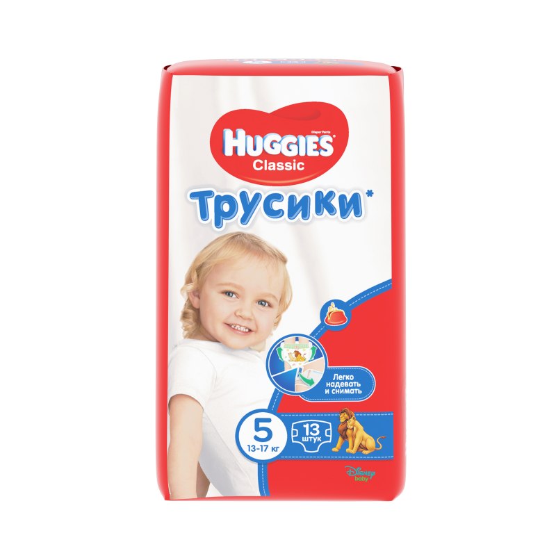 Подгузники трусики Huggies 5