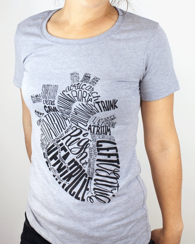 Футболки с анатомическим принтом