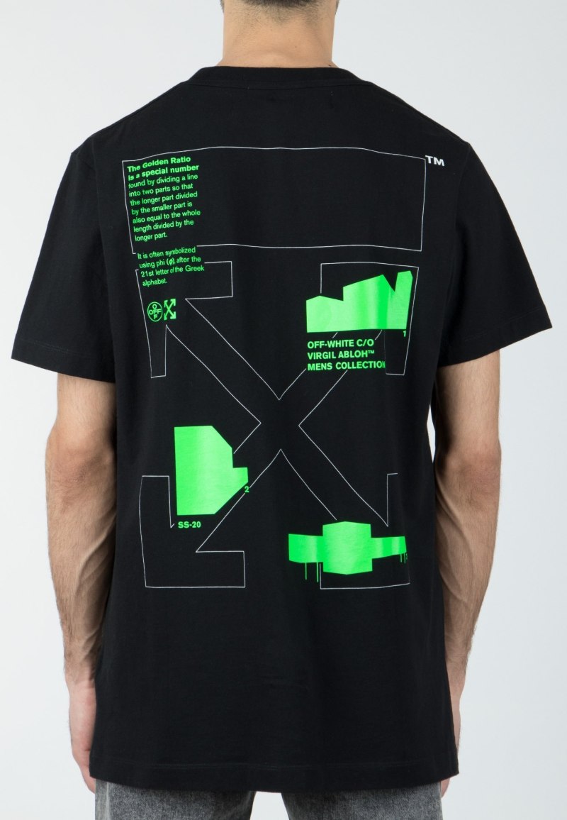 Футболка off-White черный