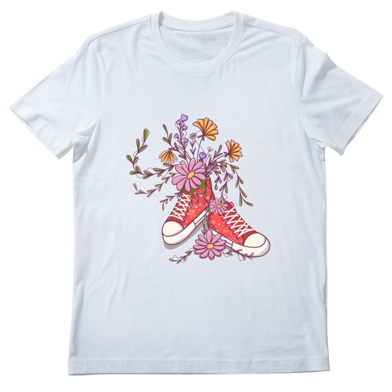 Кроссовки с принтом дота