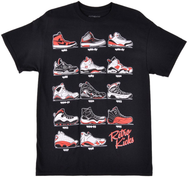 Джордан футболка с кроссовком