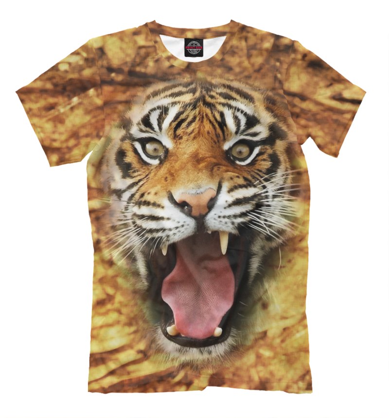 Принты с тигром