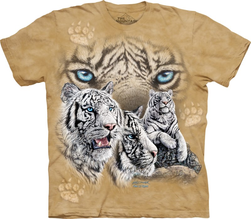 Принты с тигром