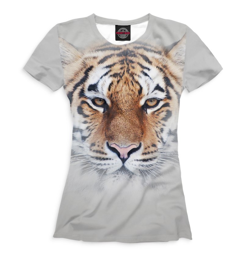 Майка с тигром мужская