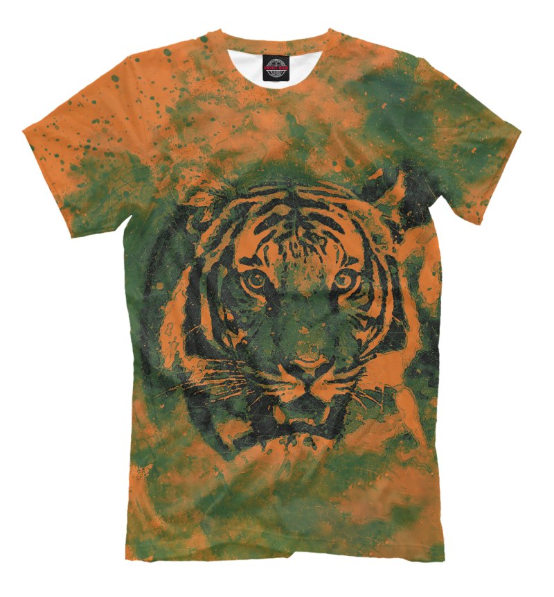 Майка с тигром