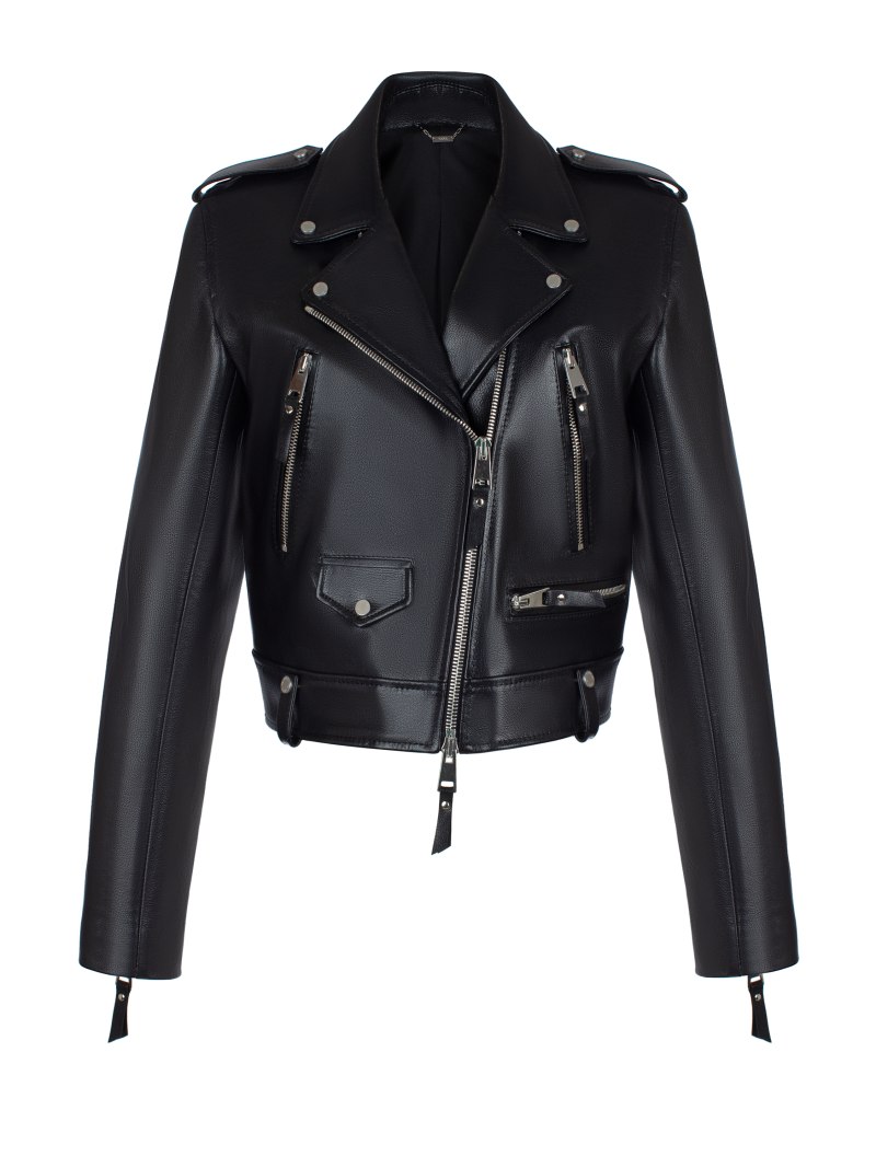 Черная косуха женская