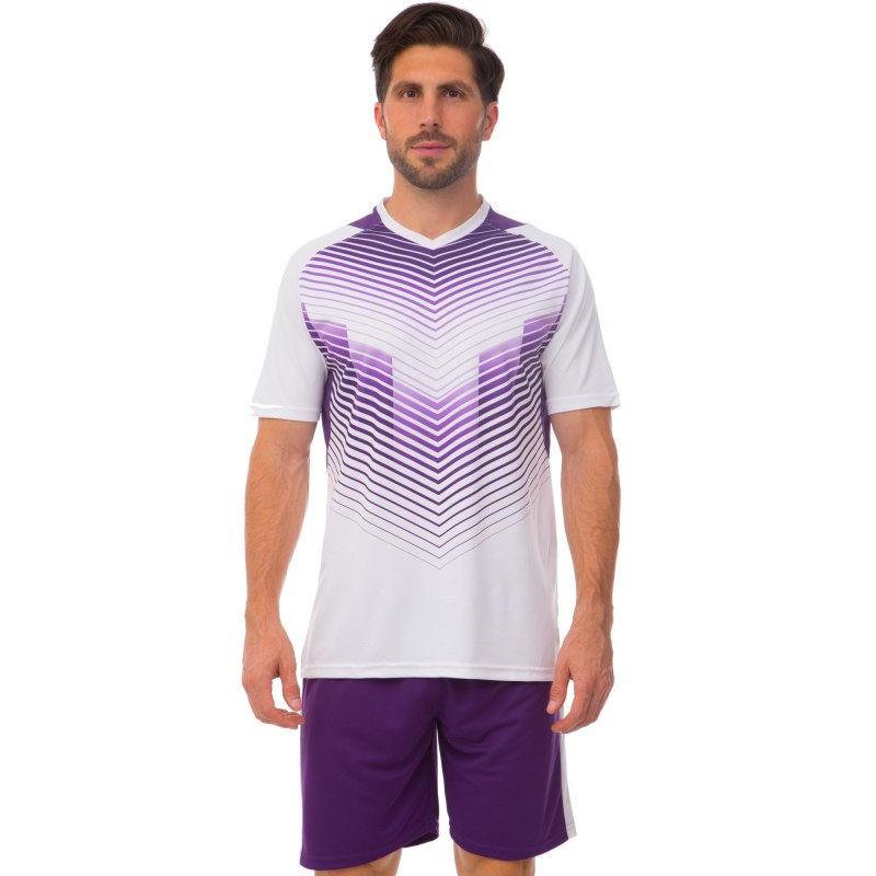 Сиреневая футбольная форма