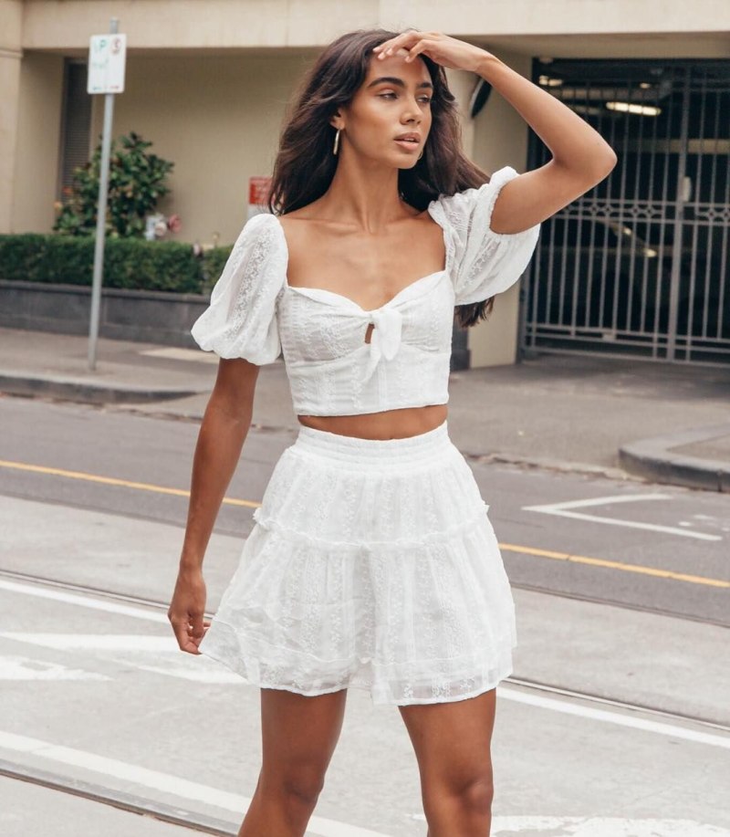 Кроп топ с шортами