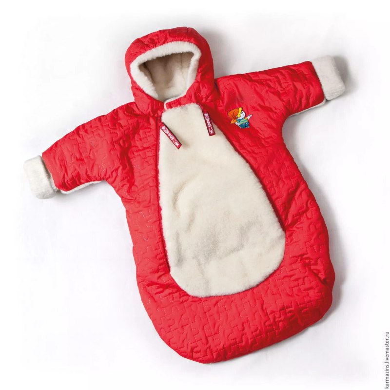 Конверт зимний с рукавами