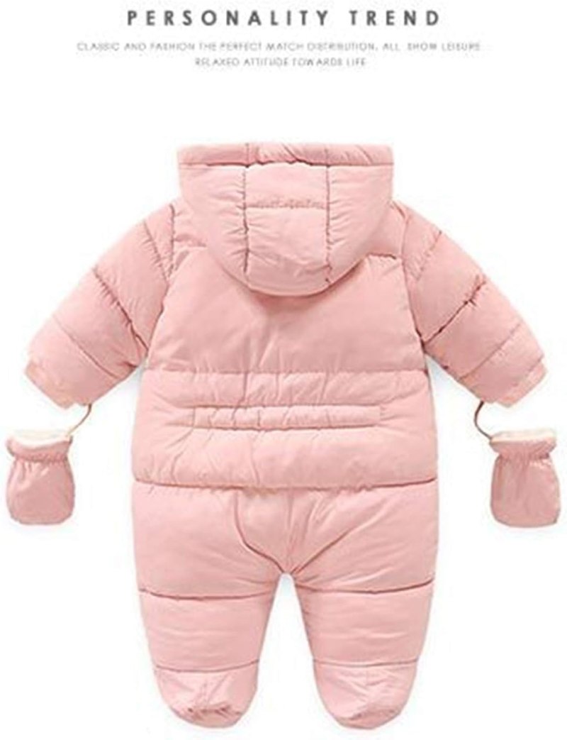 Пухлый комбинезон с капюшоном в Бондаже