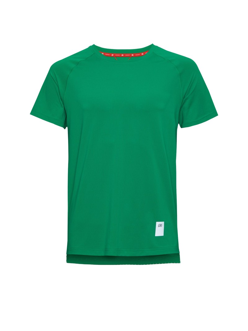 Футболка оранжевая мужская для бега