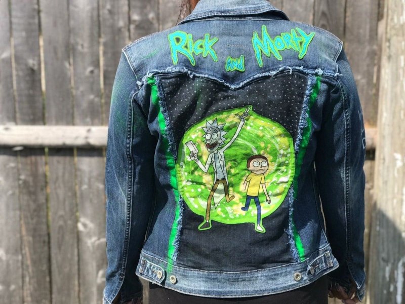Рик и Морти джинсовка